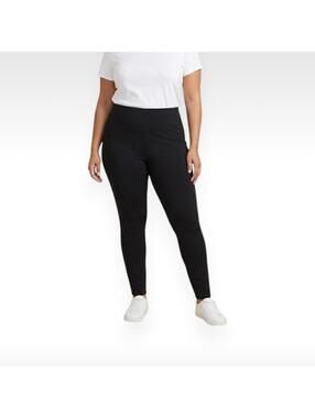 Lane Bryant Black Ponte Leggings - Size 14/16 Regular - NWT